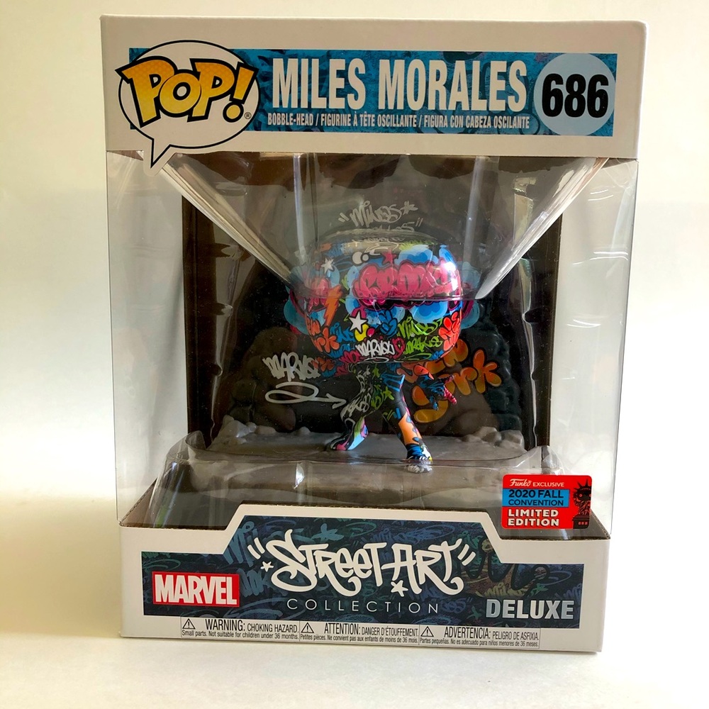 POP! Deluxe: Marvel Street Art Miles Morales